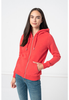 SUPERDRY Суитшърт с качулка цип и джобове - Pepit.bg