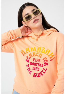 SUPERDRY Суитшърт с качулка и надписи - Pepit.bg