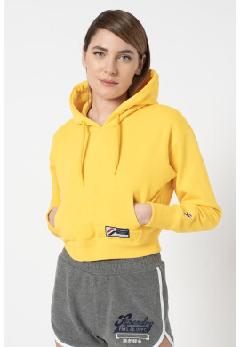 SUPERDRY Суитшърт с качулка и паднали ръкави - Pepit.bg