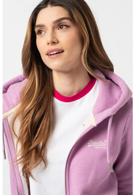 SUPERDRY Суитшърт с качулка и цип - Pepit.bg