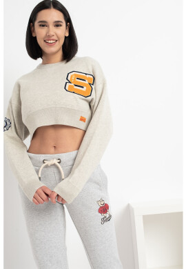 SUPERDRY Суитшърт Varsity с паднали ръкави - Pepit.bg