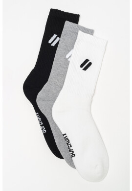 SUPERDRY Унисекс дълги чорапи Coolmax - 3 чифта - Pepit.bg