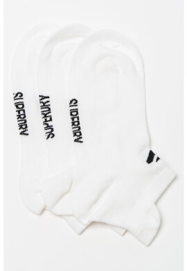 SUPERDRY Унисекс къси чорапи с лого 3 чифта - Pepit.bg
