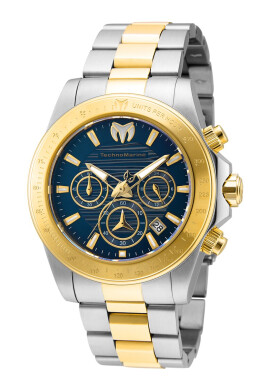 TechnoMarine Иноксов часовник с хронограф - Pepit.bg