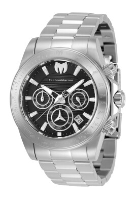 TechnoMarine Иноксов часовник с хронометър - Pepit.bg