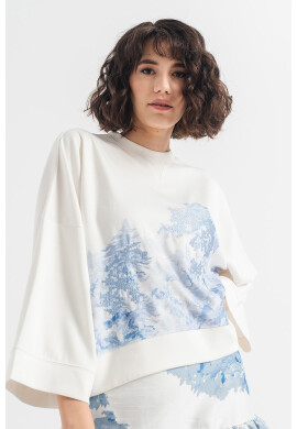 Ted Baker Къса блуза Saina с 3/4 ръкави - Pepit.bg