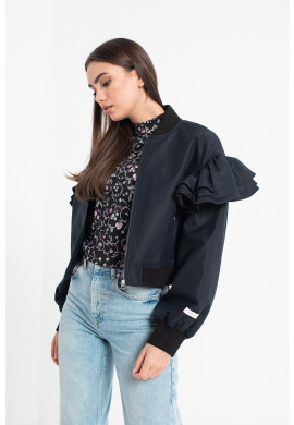 Ted Baker Късо бомбър яке с набирания - Pepit.bg