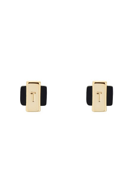 Ted Baker Обеци с черен ахат - Pepit.bg