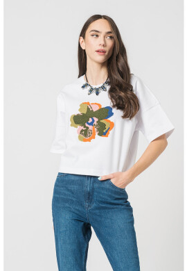 Ted Baker Тениска с бродерия - Pepit.bg