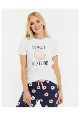 Threadbare Памучна пижама Donut 4063 - Pepit.bg