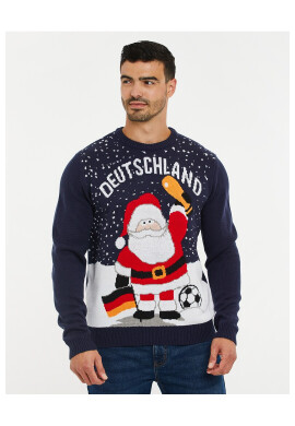 Threadbare Пуловер Germany 6325 с коледни шарки - Pepit.bg