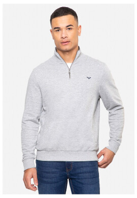 Threadbare Суитшърт Patrick 8347 с къс цип - Pepit.bg