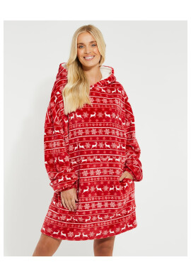 Threadbare Унисекс плюшено худи Xmas - Pepit.bg