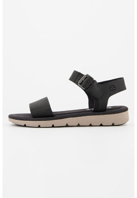Timberland Кожени сандали с лого - Pepit.bg