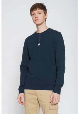 Tom Tailor Памучна блуза Henley - Pepit.bg