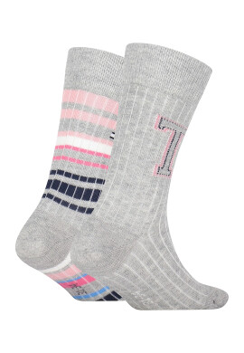 Tommy Hilfiger Чорапи с шарки - 2 чифта - Pepit.bg