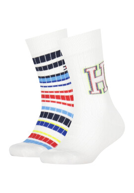 Tommy Hilfiger Чорапи с шарки - 2 чифта - Pepit.bg