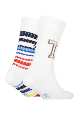 Tommy Hilfiger Чорапи с шарки - 2 чифта - Pepit.bg