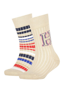 Tommy Hilfiger Чорапи с шарки - 2 чифта - Pepit.bg
