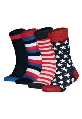 Tommy Hilfiger Десенирани дълги чорапи - 4 чифта - Pepit.bg