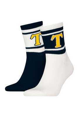 Tommy Hilfiger Дълги чорапи с лого - 2 чифта - Pepit.bg