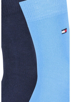 Tommy Hilfiger Дълги чорапи с памук - 2 чифта - Pepit.bg