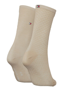 Tommy Hilfiger Дълги чорапи с памук - 2 чифта - Pepit.bg