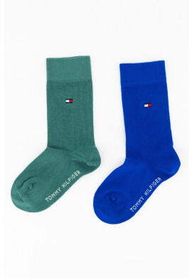 Tommy Hilfiger Дълги чорапи с памук - 2 чифта - Pepit.bg