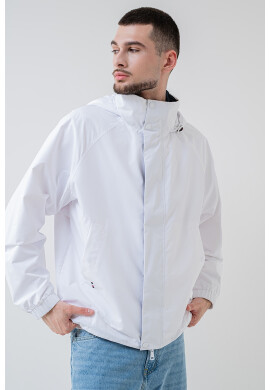 Tommy Hilfiger Яке с цип - Бял - Pepit.bg