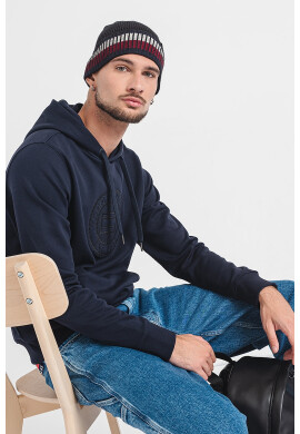 Tommy Hilfiger Худи с лого - Тъмносин - Pepit.bg