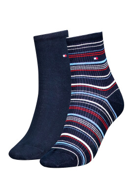 Tommy Hilfiger Къси чорапи с десен - 2 чифта - Pepit.bg