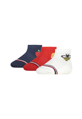 Tommy Hilfiger Къси чорапи с десен 3 чифта - Pepit.bg