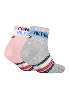 Tommy Hilfiger Къси чорапи с лого - 2 чифта - Pepit.bg