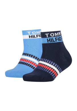 Tommy Hilfiger Къси чорапи с лого - 2 чифта - Pepit.bg
