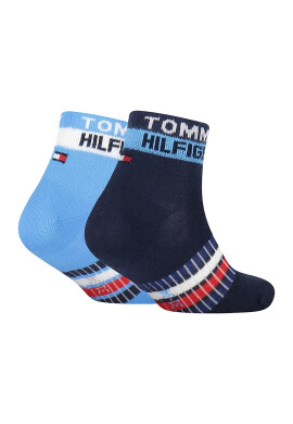Tommy Hilfiger Къси чорапи с лого - 2 чифта - Pepit.bg