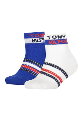 Tommy Hilfiger Къси чорапи с лого - 2 чифта - Pepit.bg