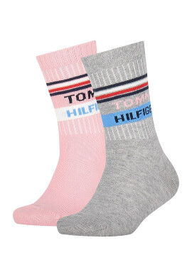 Tommy Hilfiger Къси чорапи с лого - 2 чифта - Pepit.bg
