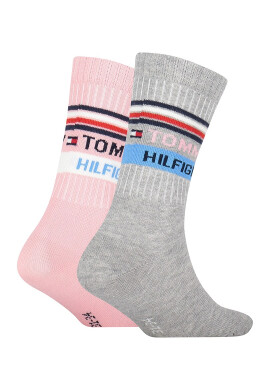Tommy Hilfiger Къси чорапи с лого - 2 чифта - Pepit.bg
