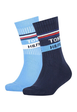 Tommy Hilfiger Къси чорапи с лого - 2 чифта - Pepit.bg