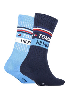 Tommy Hilfiger Къси чорапи с лого - 2 чифта - Pepit.bg