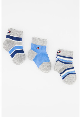 Tommy Hilfiger Къси чорапи с памук - 3 чифта - Pepit.bg