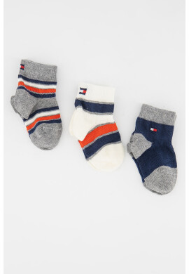 Tommy Hilfiger Къси чорапи с памук - 3 чифта - Pepit.bg