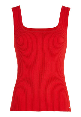 Tommy Hilfiger Рипсен топ - Pepit.bg