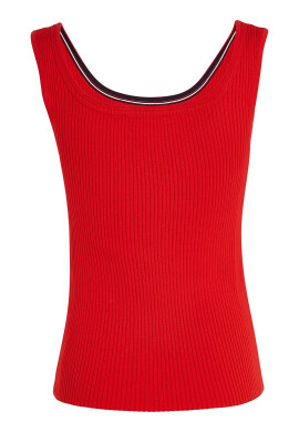 Tommy Hilfiger Рипсен топ - Pepit.bg