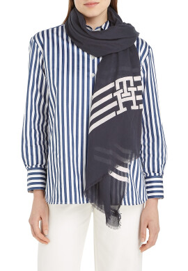 Tommy Hilfiger Шал с модал с монограм - Pepit.bg