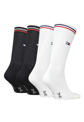Tommy Hilfiger Унисекс дълги чорапи - 4 чифта - Pepit.bg