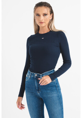 Tommy Jeans Блуза с бродирано лого - Pepit.bg