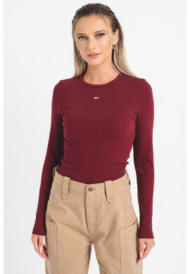 Tommy Jeans Блуза с бродирано лого - Pepit.bg