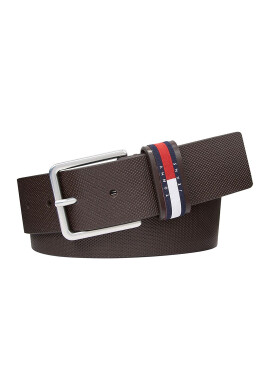 Tommy Jeans Кожен колан Elevated с релеф - Pepit.bg