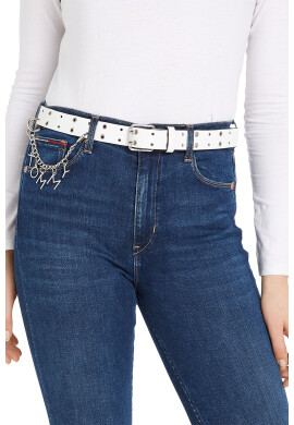 Tommy Jeans Кожен колан с нитове - Pepit.bg